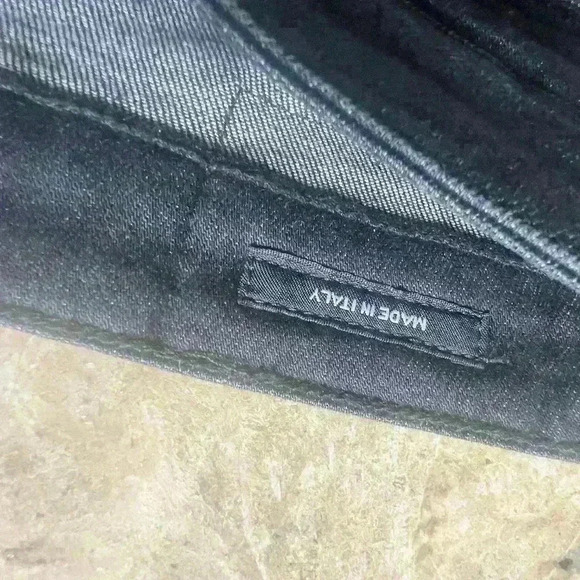 R13 Jeans. Kate Skinny size 26. Excellent Condition.  Made in Italy. Dark Moon. - Picture 8 of 16